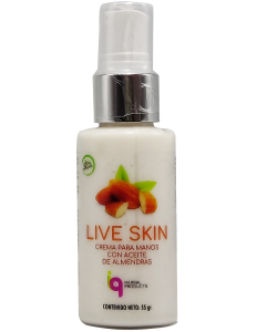 Fotografia de producto Live Skin Cream con contenido de 55 gr. de Iq Herbal Products